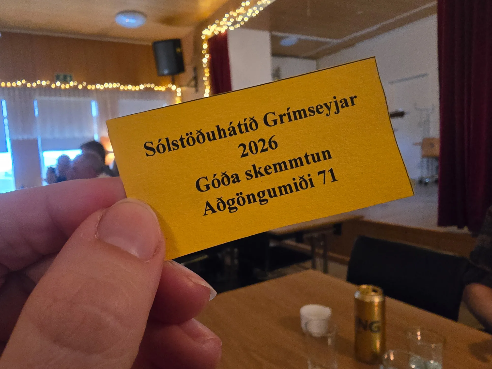 image of ticket for event